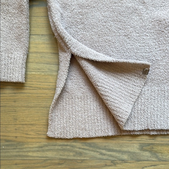 Barefoot Dreams Women's Turtleneck Sweater in Soft Beige - Picture 4 of 7